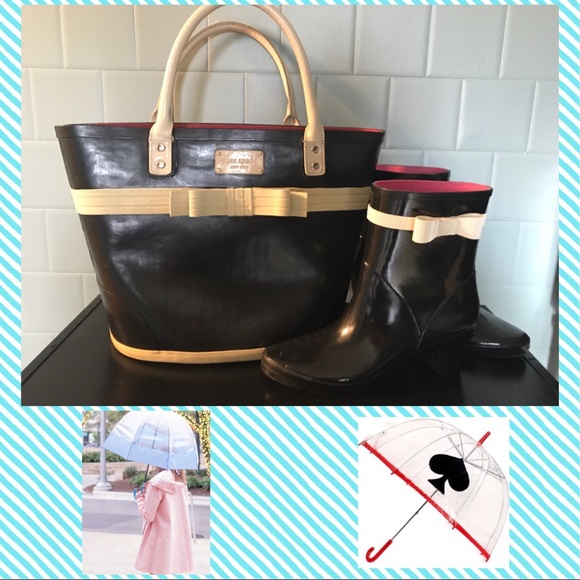kate spade Handbags - Kate Spade ♠️ Wellie Rubber Tote